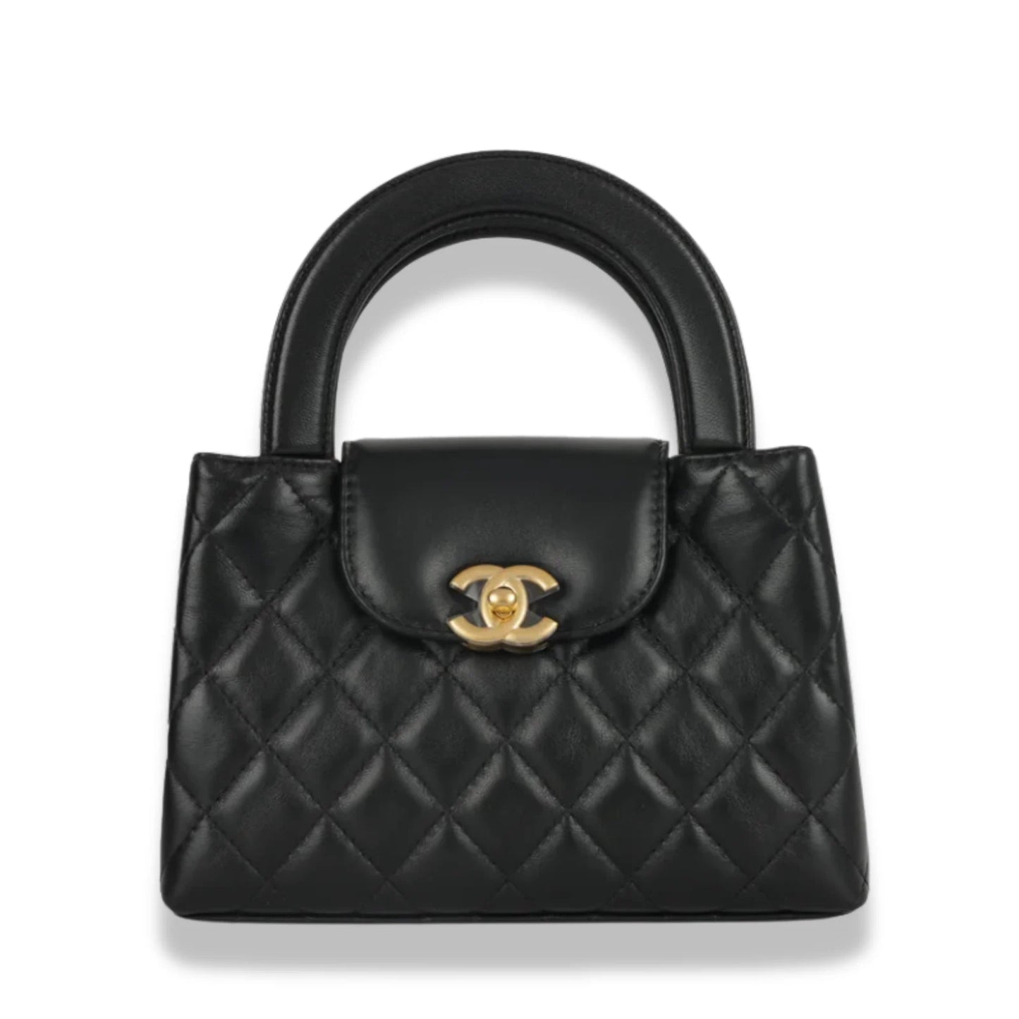 CHANEL BLACK SMALL KELLY RE-EDITION BAG