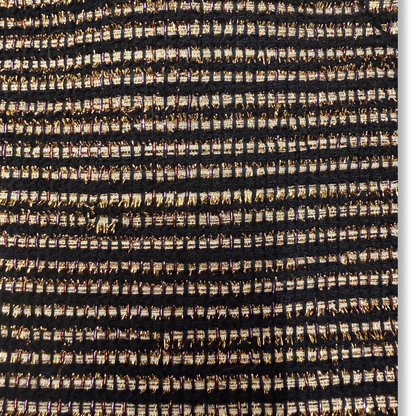 CHANEL TWEED BLACK MIDI SKIRT