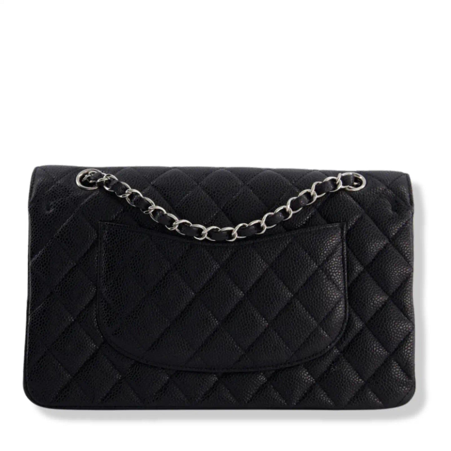 CHANEL BLACK MEDIUM VINTAGE CLASSIC FLAP BAG