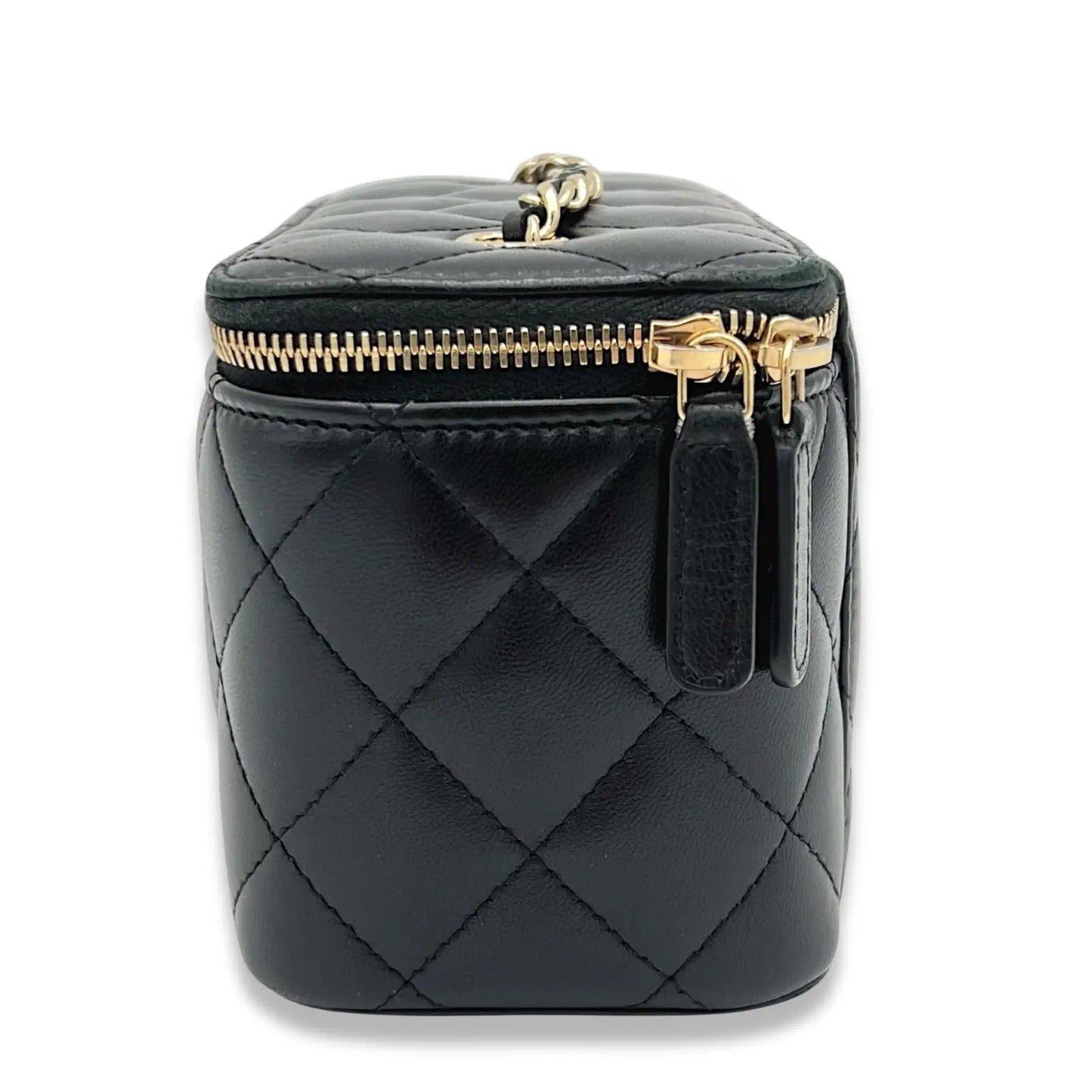 CHANEL BLACK VANITY BAG