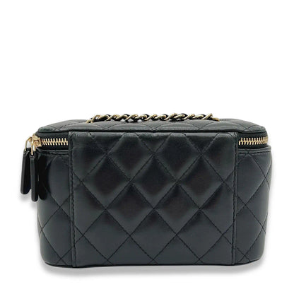 CHANEL BLACK VANITY BAG