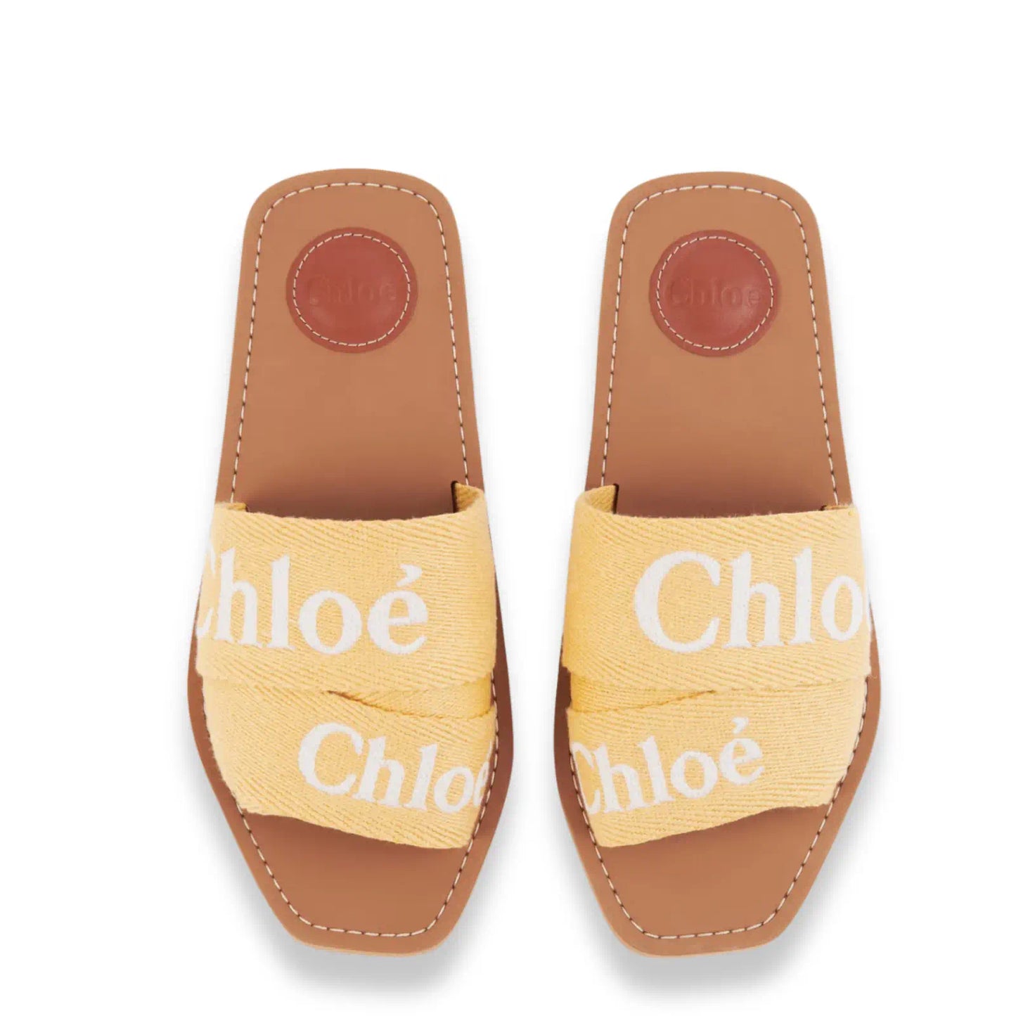 CHLOÉ WOODY MULES SLIDES