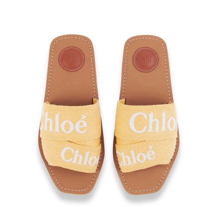 CHLOÉ WOODY MULES SLIDES