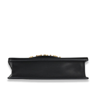 DIOR BLACK J'ADIOR FLAP BAG