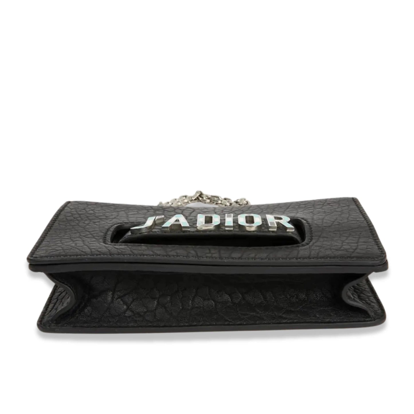 DIOR BLACK J'ADIOR FLAP BAG