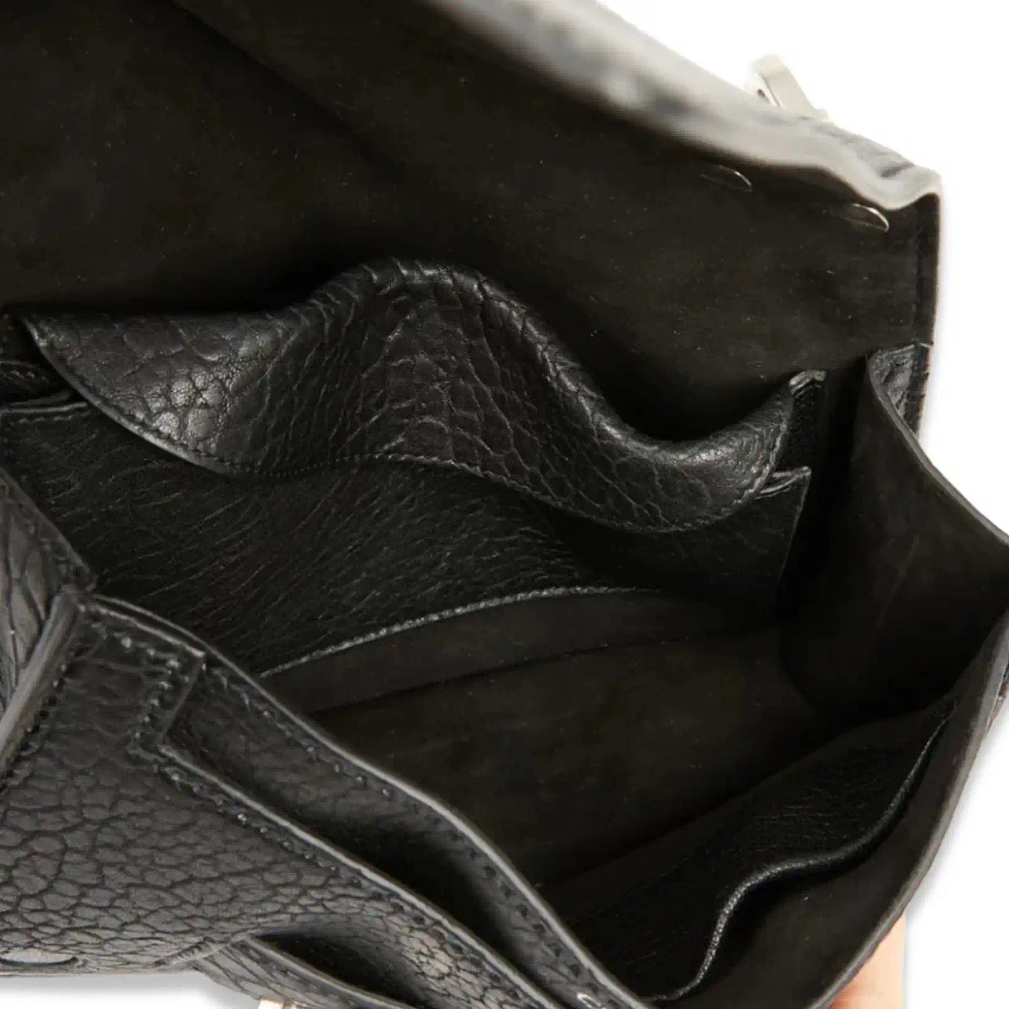 DIOR BLACK J'ADIOR FLAP BAG