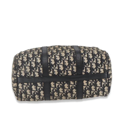 DIOR BLUE TROTTER BOSTON CANVAS BAG