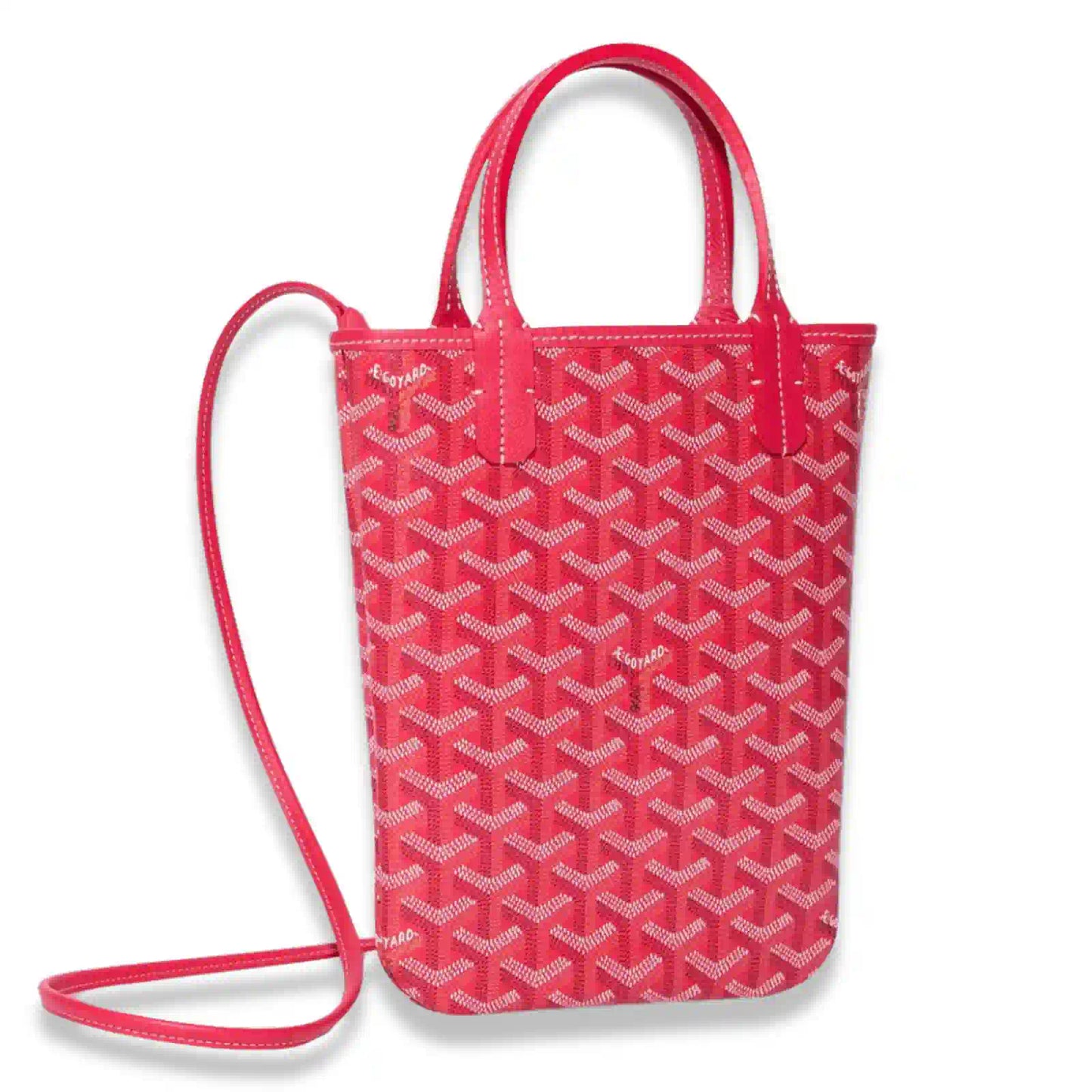 GOYARD FUCHSIA POITIERS PM BAG
