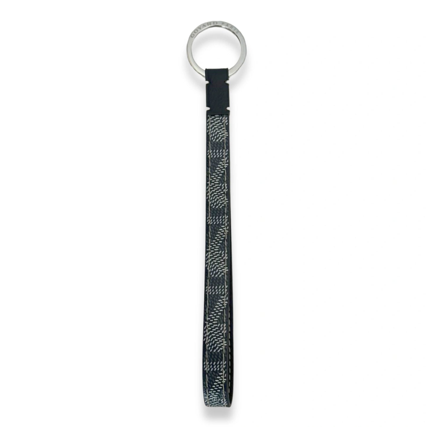 GOYARD GREY SESAME KEY RING