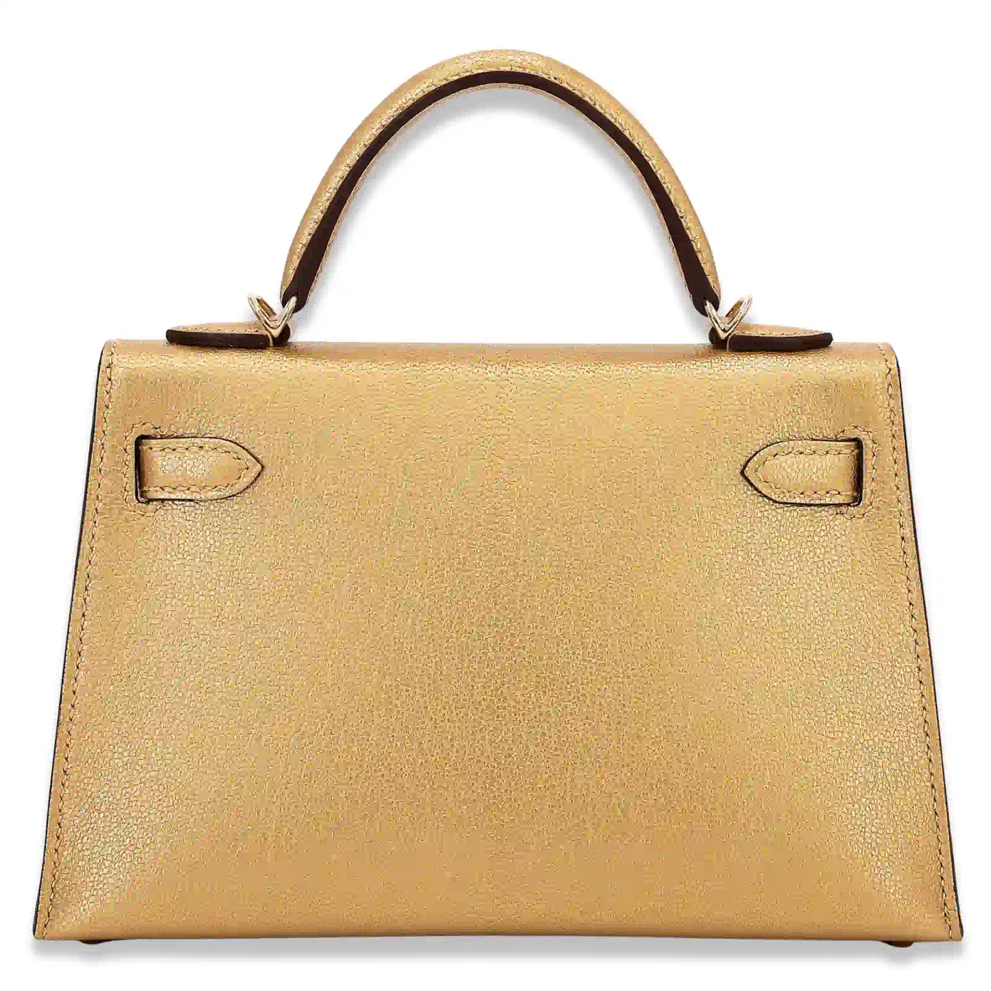 HERMÈS MINI KELLY DORE CHAMKILA LEATHER BAG