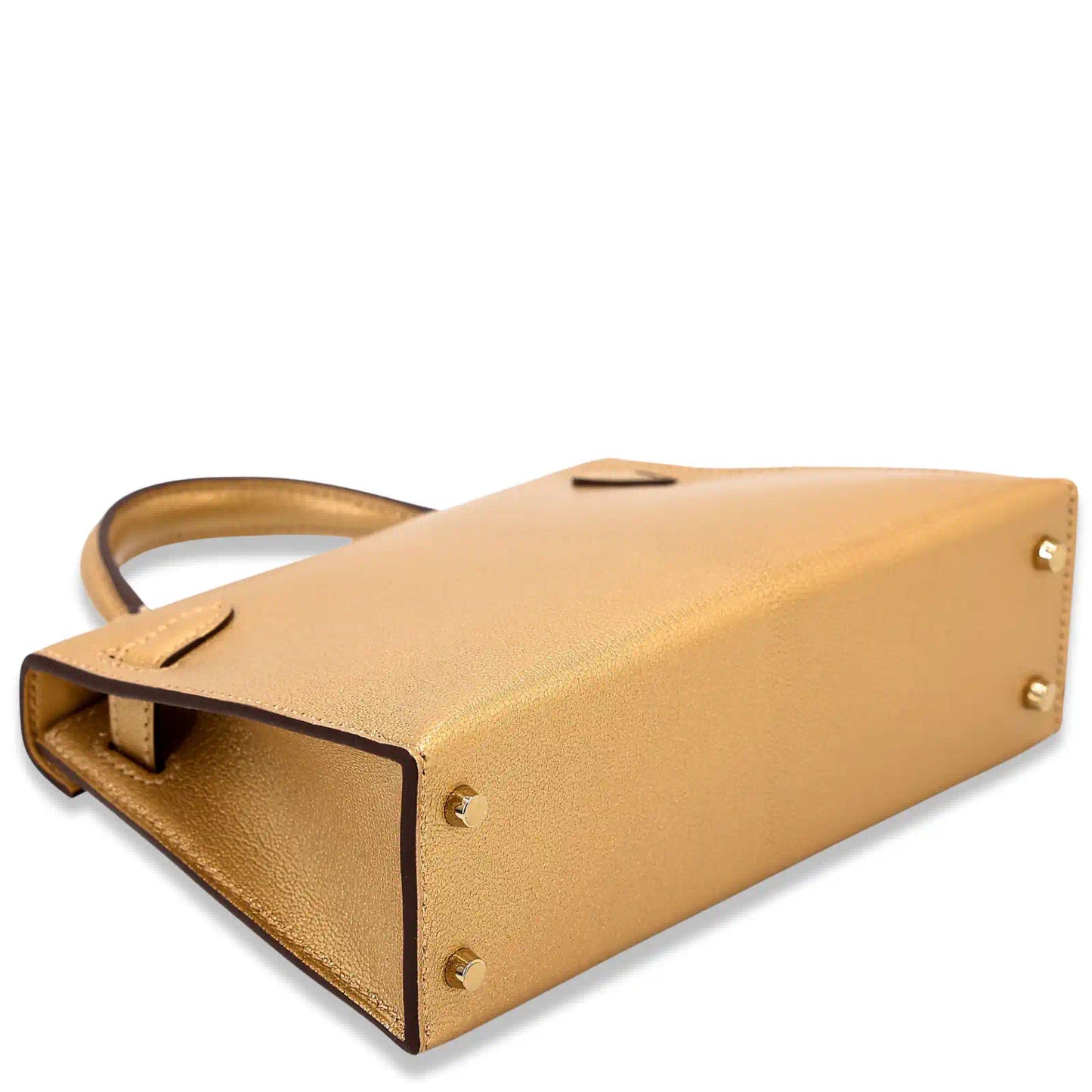 HERMÈS MINI KELLY DORE CHAMKILA LEATHER BAG