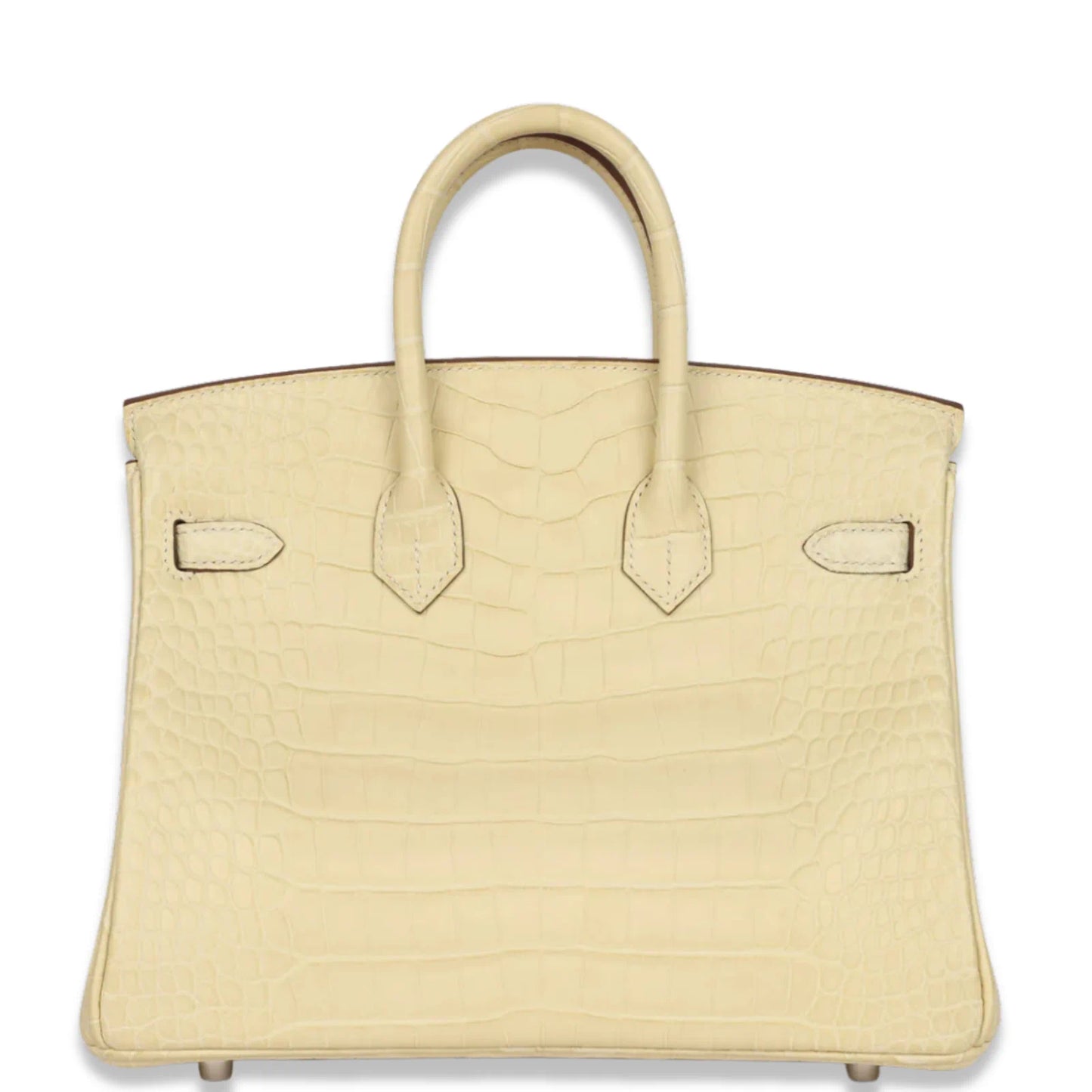 HERMÈS BIRKIN 25 VANILLE MATTE ALLIGATOR BAG