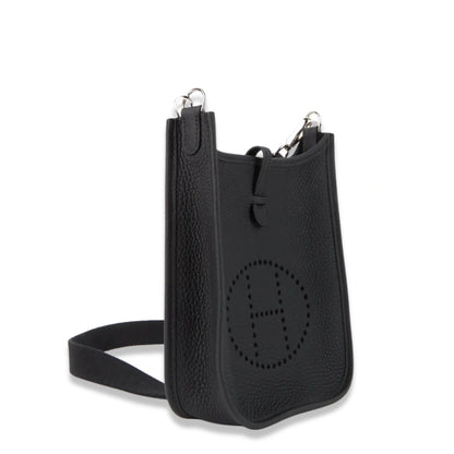 HERMÈS BLACK EVELYNE 16 BAG