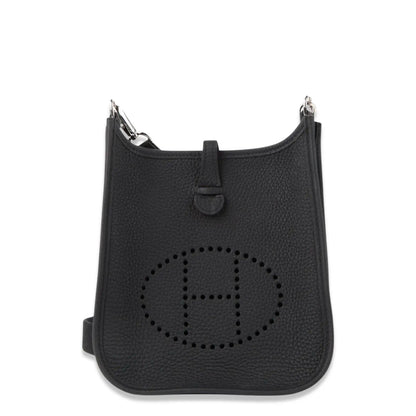 HERMÈS BLACK EVELYNE 16 BAG