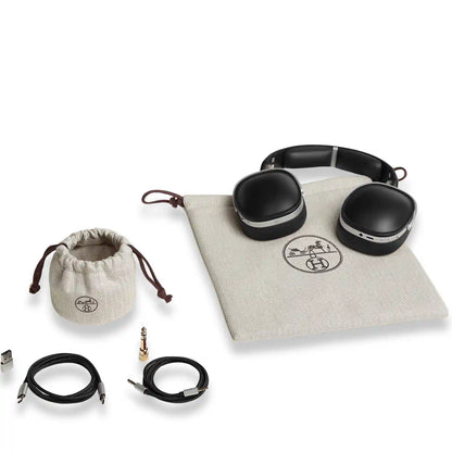 HERMÈS BLACK HEADPHONES
