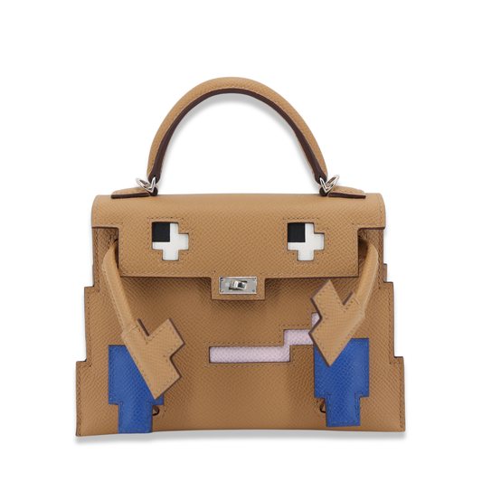 HERMÈS LIMITED KELLY DOLL BISCUIT EPSOM BAG