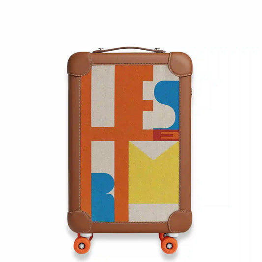 HERMÈS BROWN R.M.S SUITCASE
