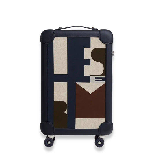 HERMÈS BLUE R.M.S SUITCASE