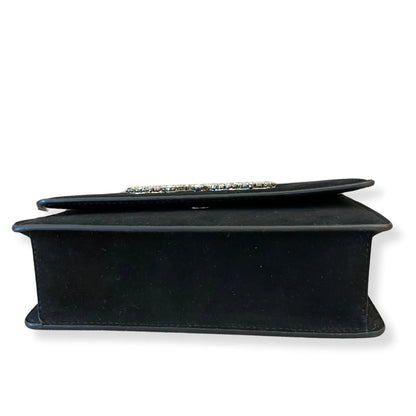 JIMMY CHOO KALINA BLACK CROSS BODY BAG