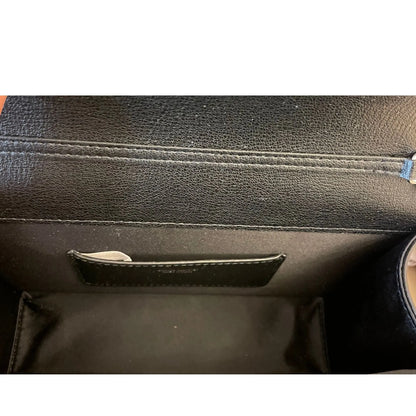 JIMMY CHOO KALINA BLACK CROSS BODY BAG