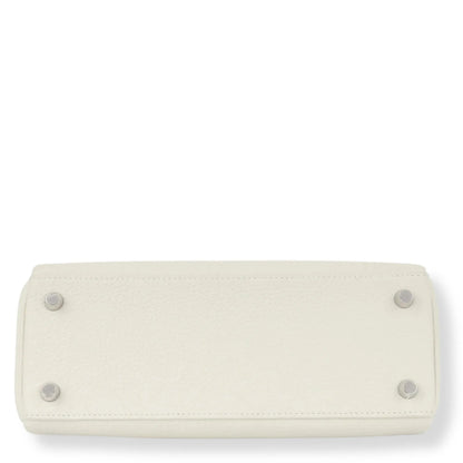 HERMÈS KELLY 25 MUSHROOM TOGO LEATHER BAG