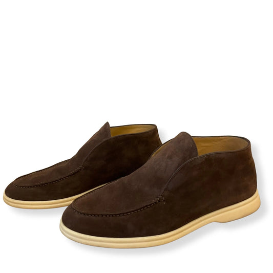 MOCASINES MARRONES DE PASEO ABIERTO LORO PIANA