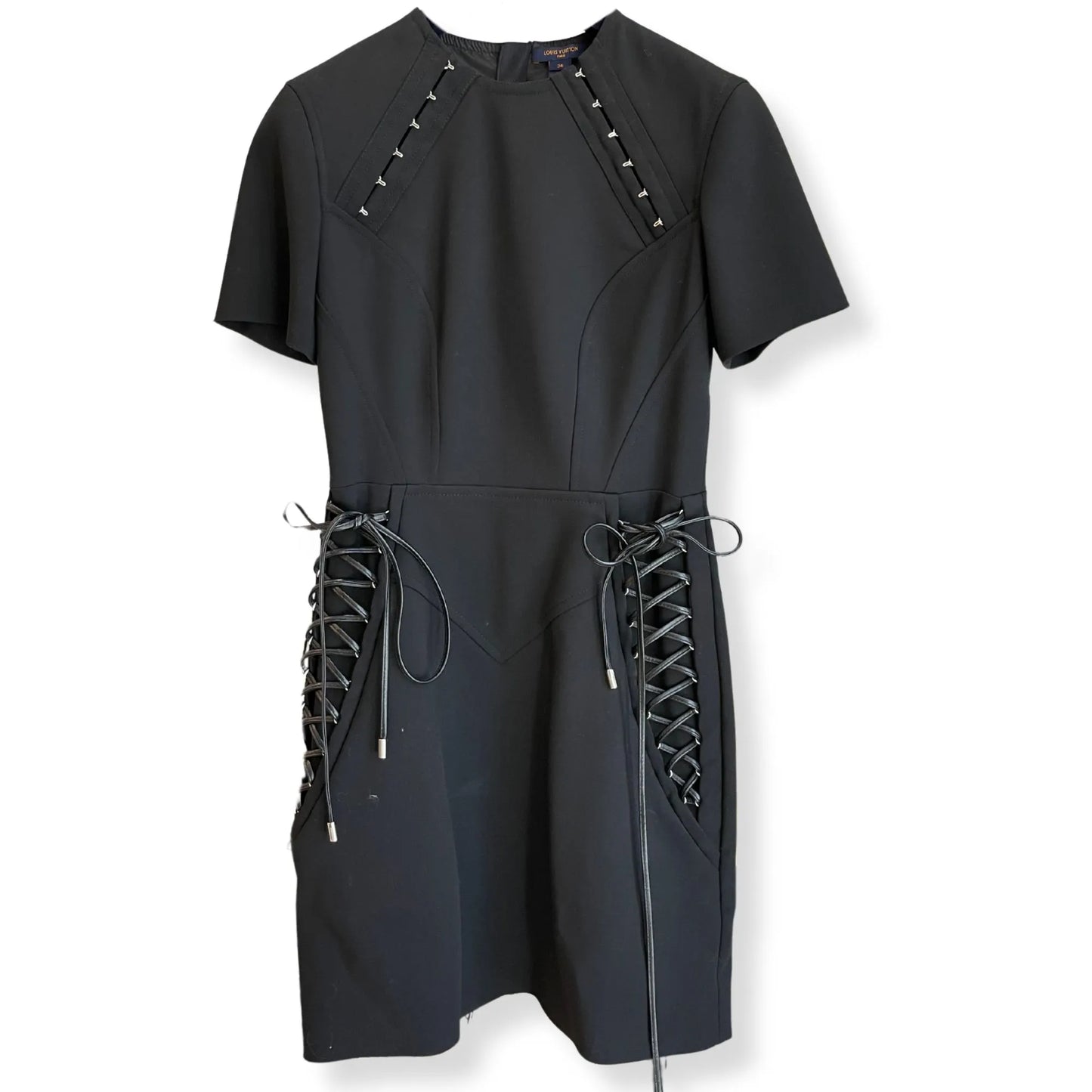 VESTIDO CON CORSÉ DE LOUIS VUITTON 