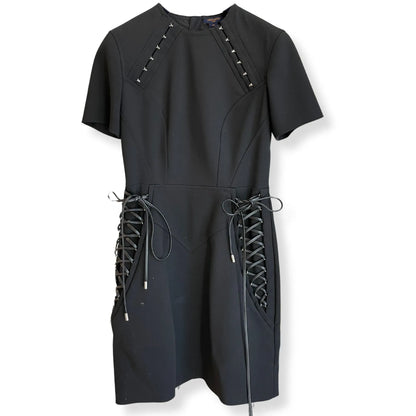 VESTIDO CON CORSÉ DE LOUIS VUITTON 