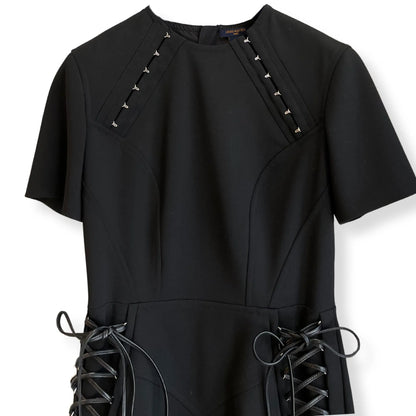 VESTIDO CON CORSÉ DE LOUIS VUITTON 