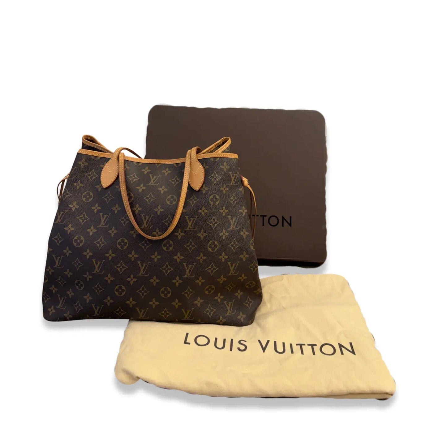 LOUIS VUITTON MONOGRAM NEVERFULL GM TOTE BAG