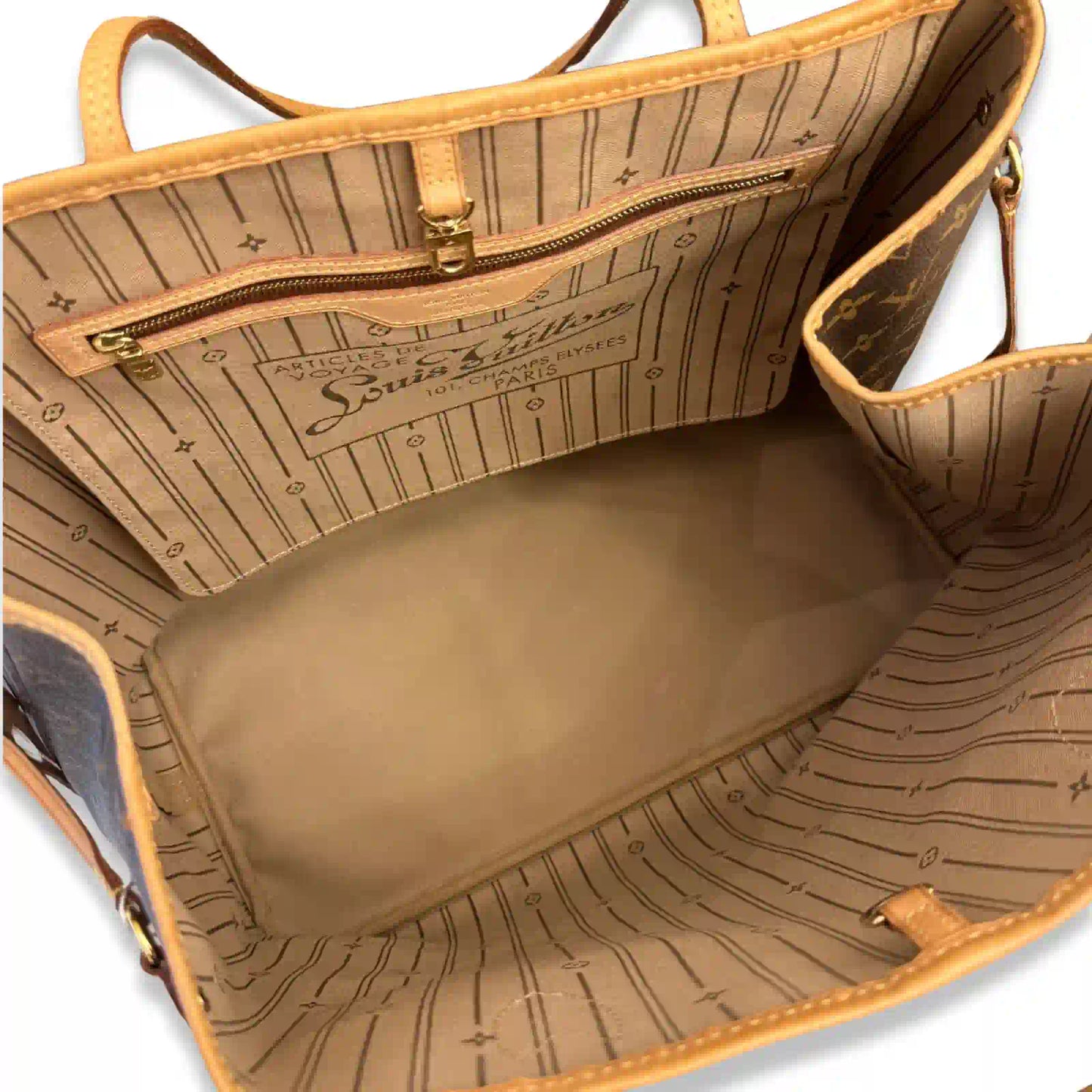 LOUIS VUITTON MONOGRAM NEVERFULL GM TOTE BAG