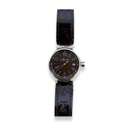 LOUIS VUITTON TAMBOUR MONOGRAM WATCH