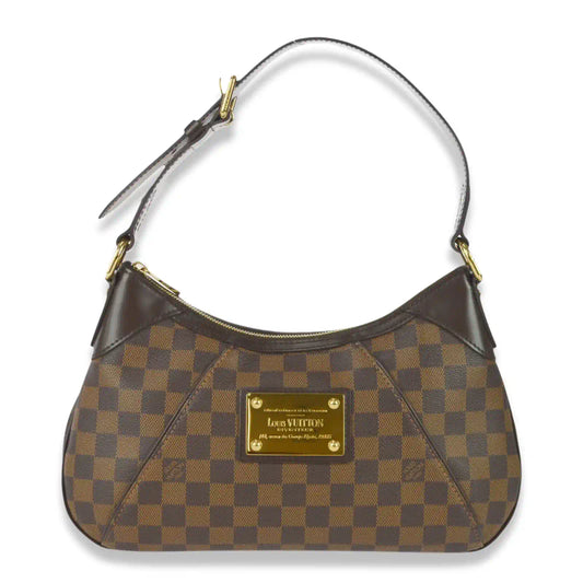 LOUIS VUITTON DAMIER EBENE THAMES PM BAG