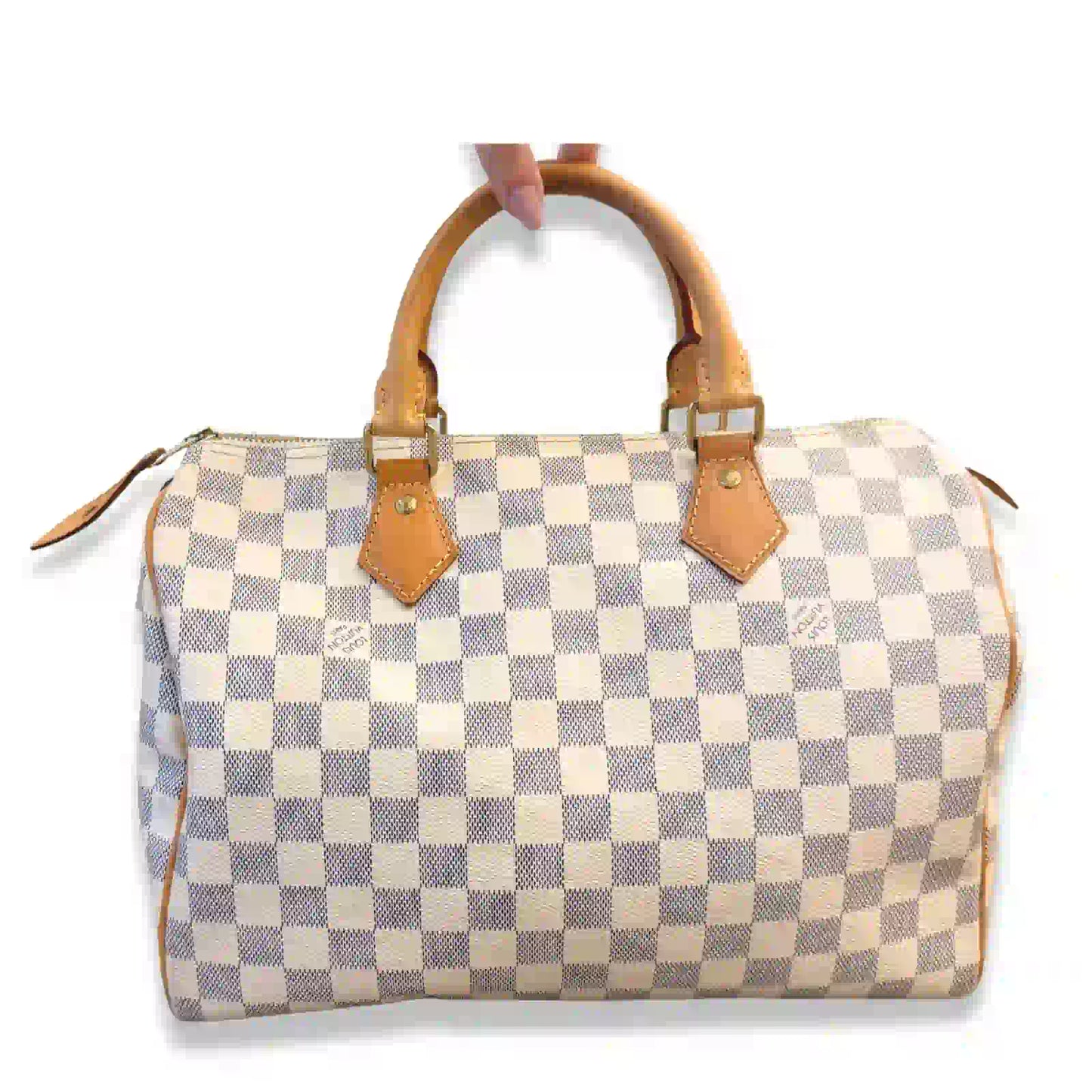 LOUIS VUITTON DAMIER AZUR SPEEDY 30 BAG