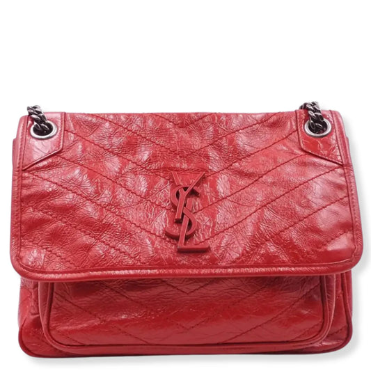 SAINT LAURENT NIKI BABY RED BAG