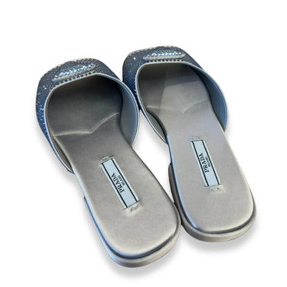 PRADA SATIN SLIDES