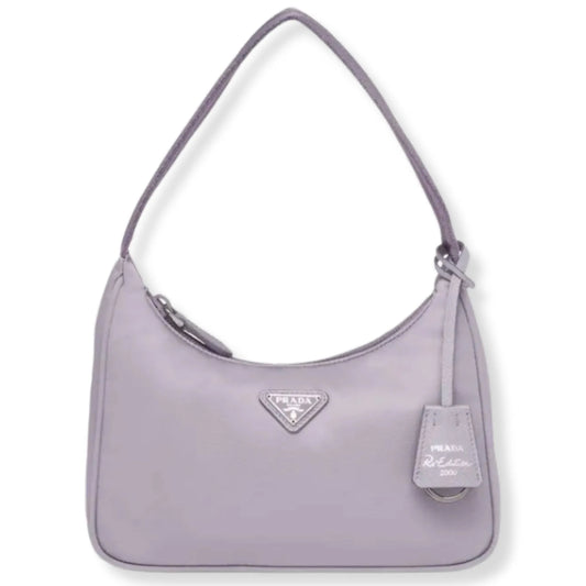 PRADA PURPLE RE-EDITION NYLON BAG