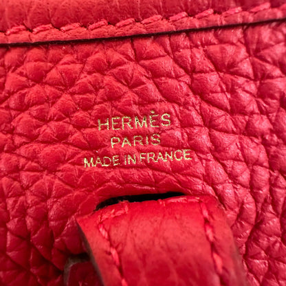 HERMÈS EVELYNE 16 VERMILLON/ROUGE BAG