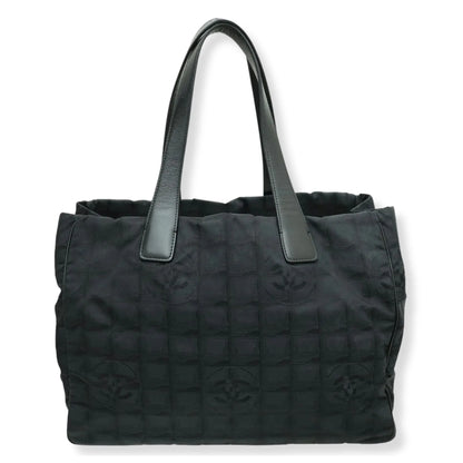 CHANEL TRAVEL TOTE BLACK BAG