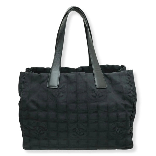 CHANEL TRAVEL TOTE BLACK BAG
