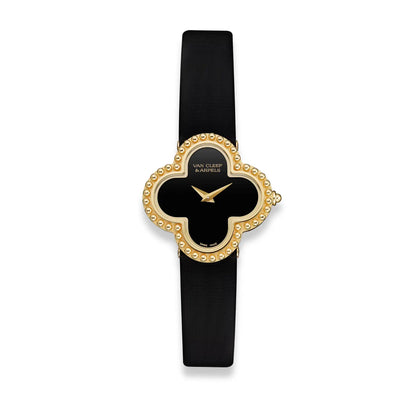 VAN CLEEF & ARPELS DARK ALHAMBRA WATCH