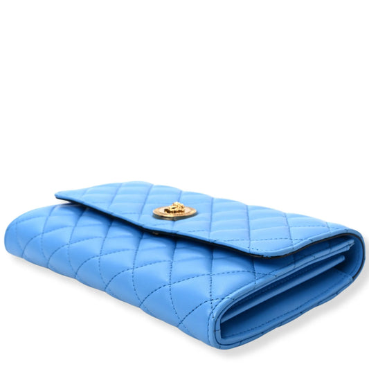 Versace BLUE WALLET ON CHAIN