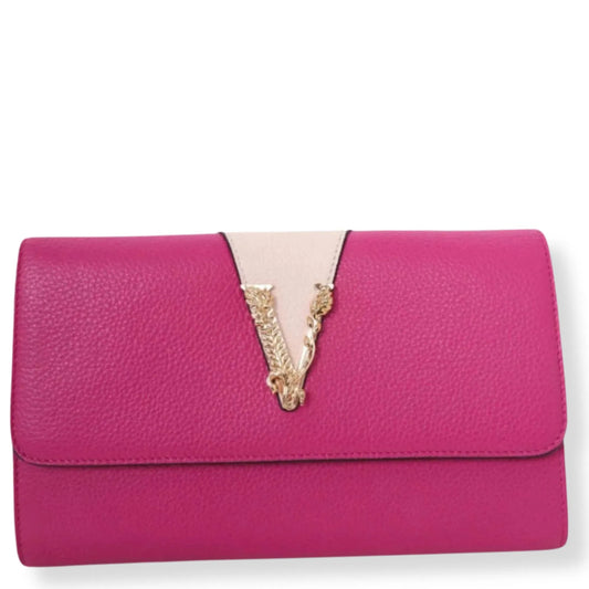 Versace PINK SHADES WALLET ON CHAIN