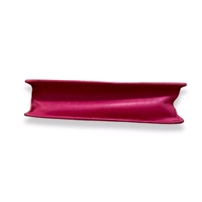 BOLSO BVLGARI CON CADENA, CARTERA ROSA