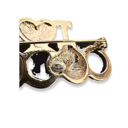 BROCHE I LOVE COCO DE PERLAS DE CHANEL