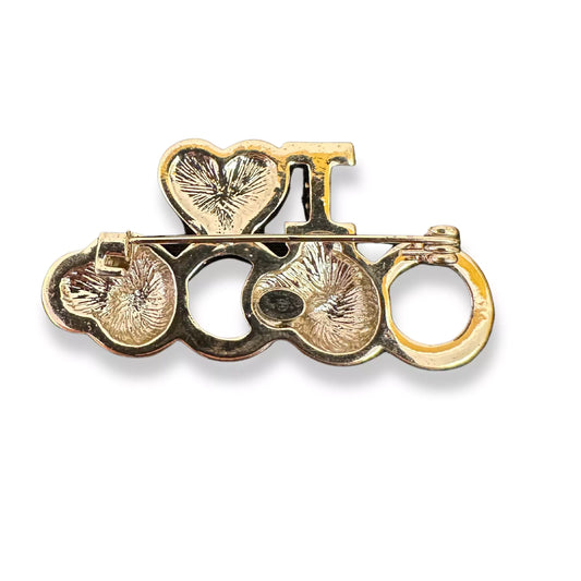 CHANEL PEARLS I LOVE COCO BROOCH