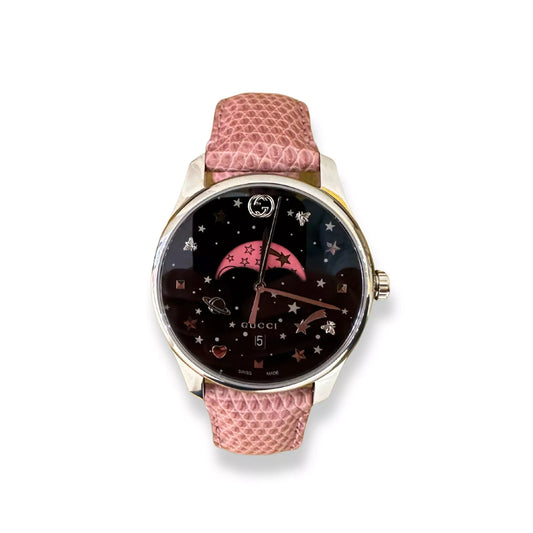 GUCCI PINK STARS WATCH
