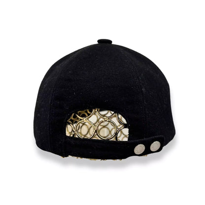 HERMÈS CASQUETTE NEGRO ATLÁNTICO