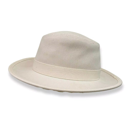 SOMBRERO DE LONA BLANCA DE HERMÈS