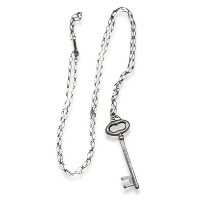 TIFFANY & CO SILVER KEY NECKLACE